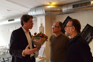Paul Tang en Roy Breederveld onder indruk van successen Welkom in Wageningen.